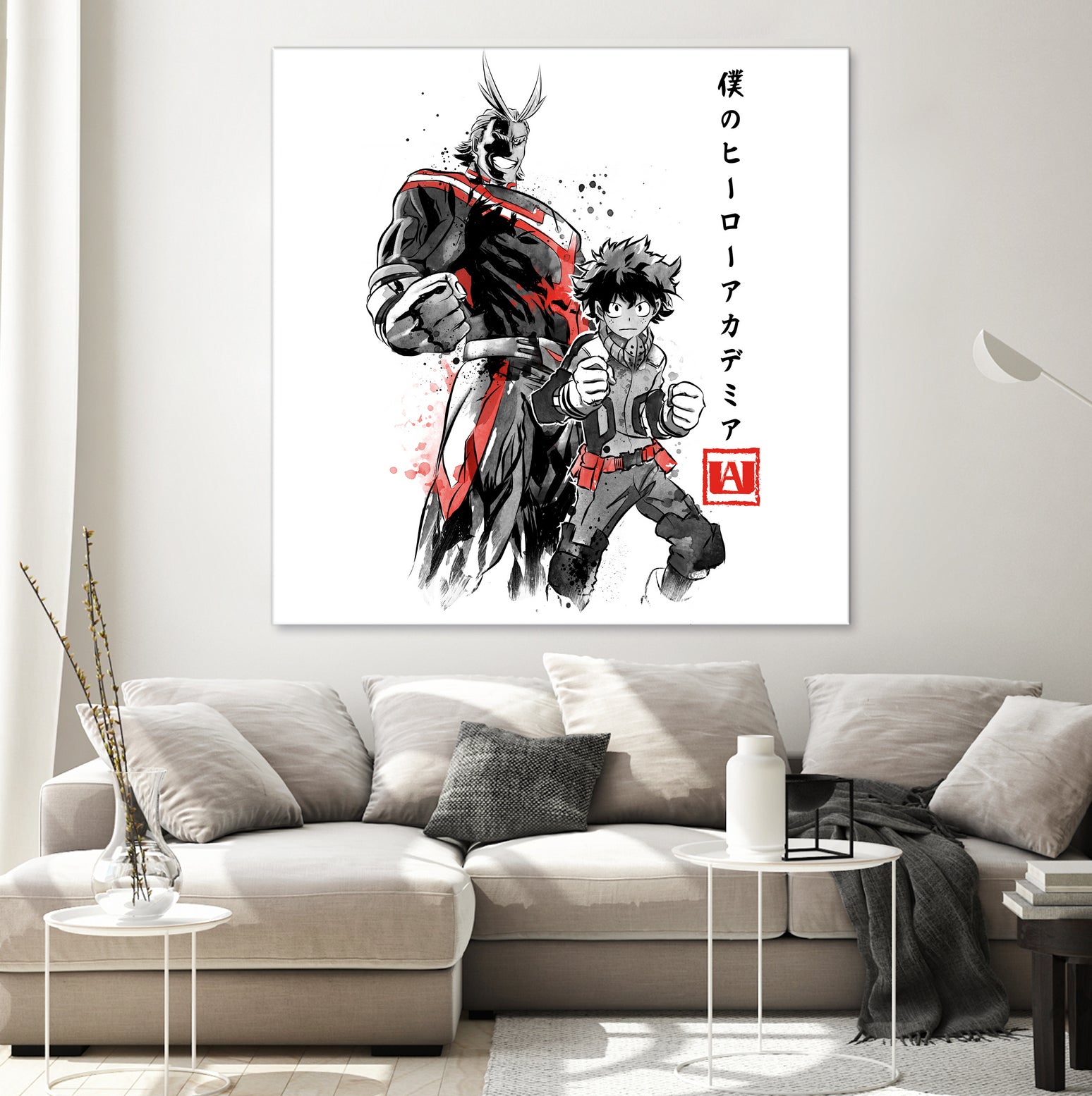 Hero Academy sumi-e by Antonio Camarena on GIANT ART - white digital painting