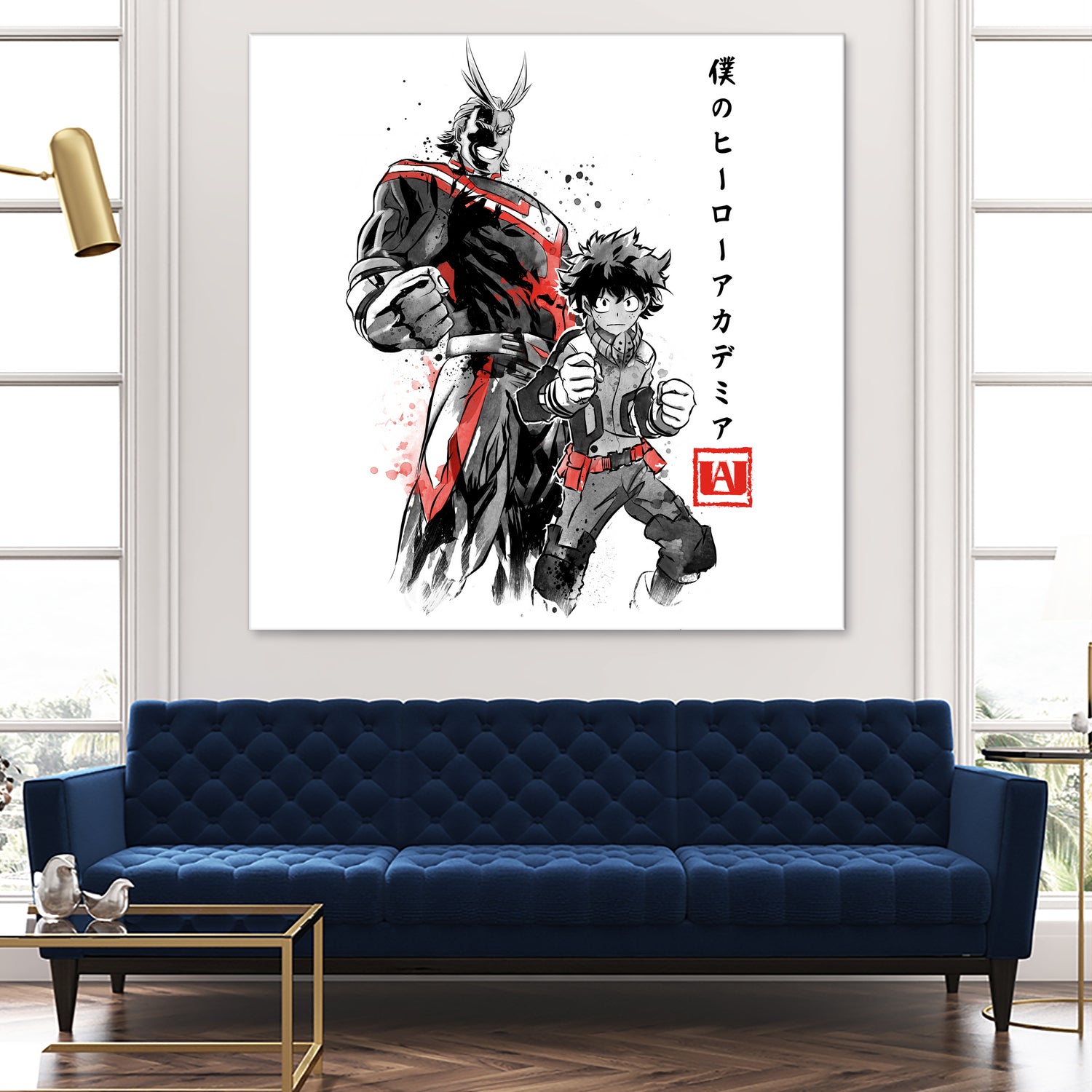 Hero Academy sumi-e by Antonio Camarena on GIANT ART - white digital painting