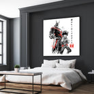 Hero Academy sumi-e by Antonio Camarena on GIANT ART - white digital painting