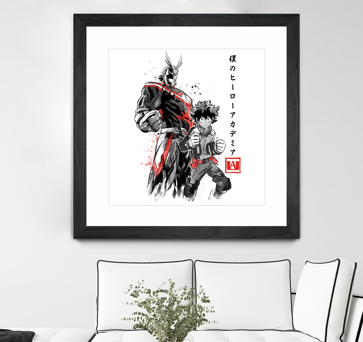 Hero Academy sumi-e by Antonio Camarena on GIANT ART - white digital painting