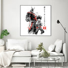 Hero Academy sumi-e by Antonio Camarena on GIANT ART - white digital painting