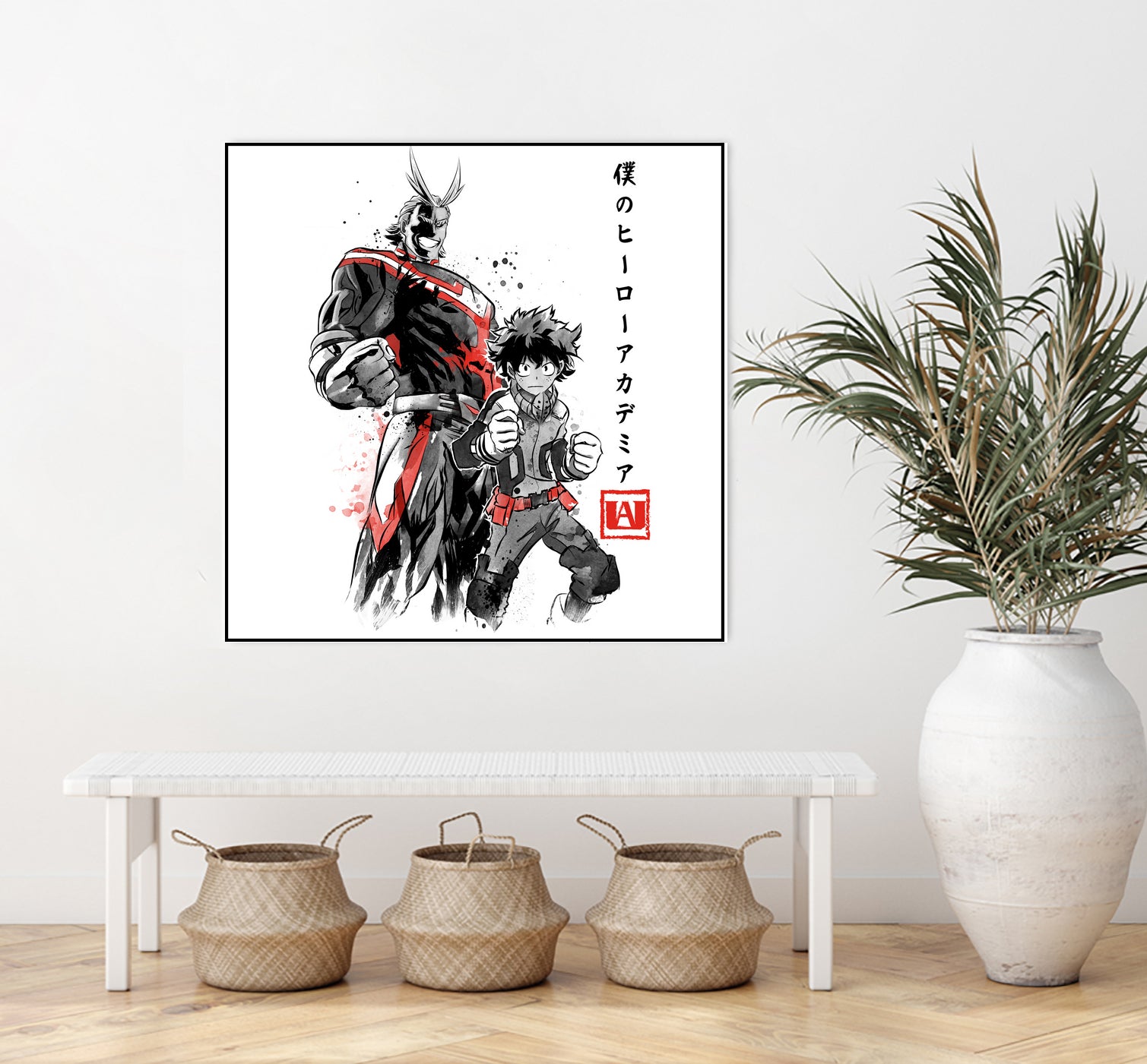 Hero Academy sumi-e by Antonio Camarena on GIANT ART - white digital painting