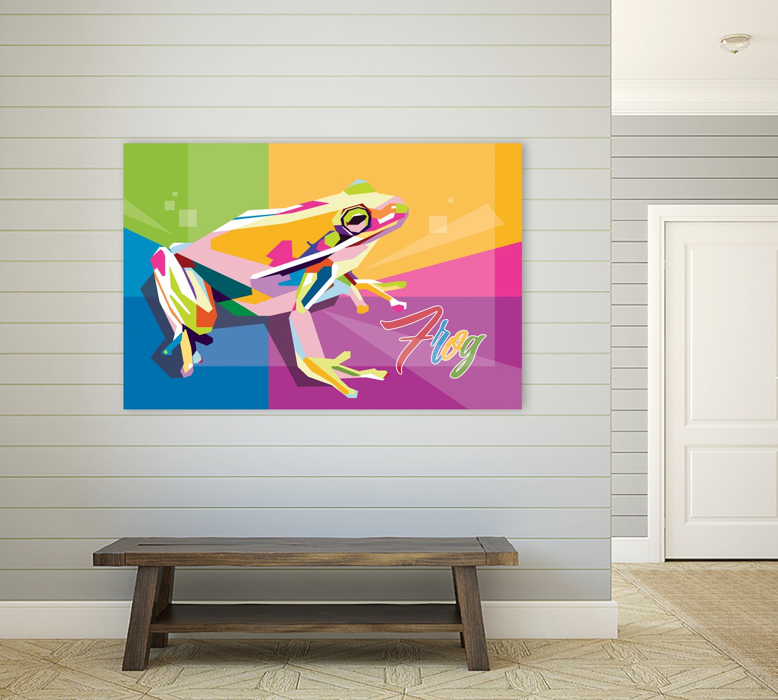 FROG - Color Full by Ahmad Taufiq on GIANT ART - white digital drawing