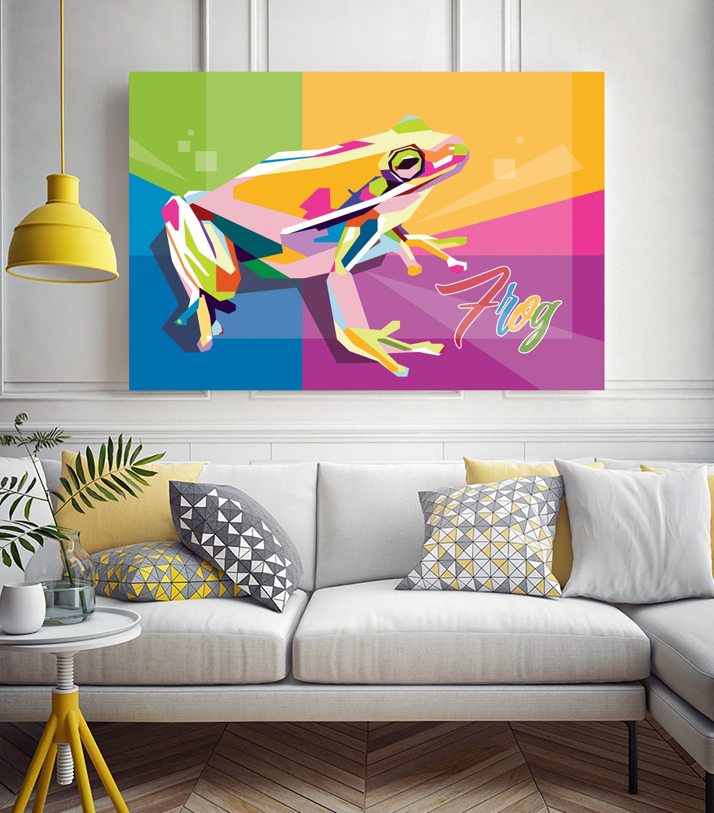 FROG - Color Full by Ahmad Taufiq on GIANT ART - white digital drawing