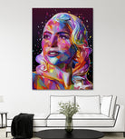 pop-gaga by Alessandro Pautasso on GIANT ART - fuchsia digital painting