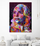 pop-gaga by Alessandro Pautasso on GIANT ART - fuchsia digital painting