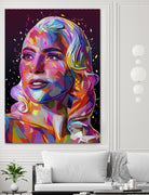 pop-gaga by Alessandro Pautasso on GIANT ART - fuchsia digital painting