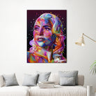 pop-gaga by Alessandro Pautasso on GIANT ART - fuchsia digital painting