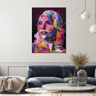 pop-gaga by Alessandro Pautasso on GIANT ART - fuchsia digital painting