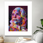 pop-gaga by Alessandro Pautasso on GIANT ART - fuchsia digital painting