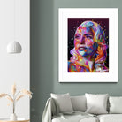 pop-gaga by Alessandro Pautasso on GIANT ART - fuchsia digital painting