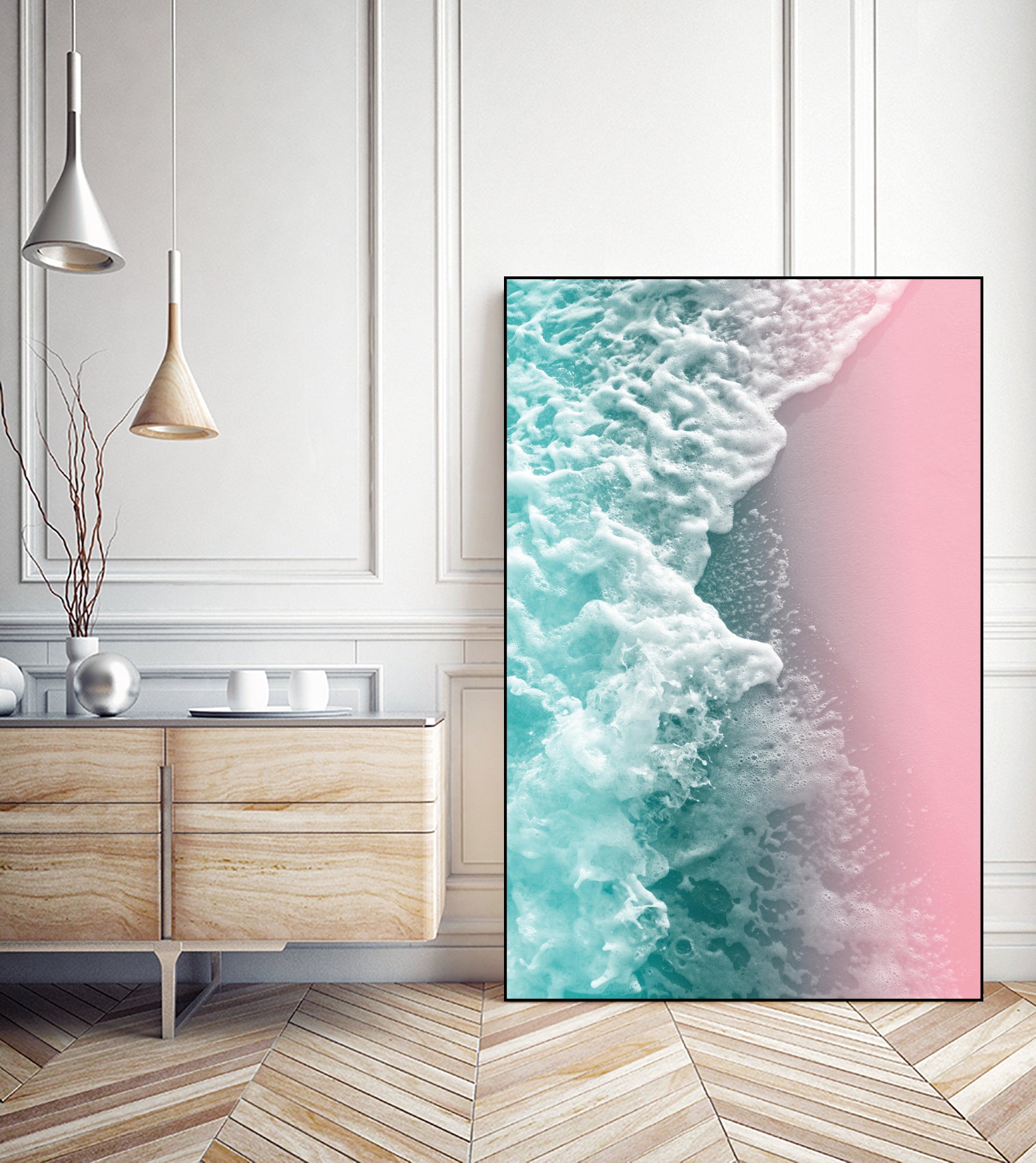 Ocean Beauty #1 #wall #decor #art by Anita & Bella Jantz on GIANT ART - pink photo illustration