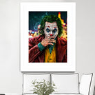 Smoking Joker Pt.1 by Arcadia Wiryawan on GIANT ART - red digital painting