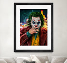 Smoking Joker Pt.1 by Arcadia Wiryawan on GIANT ART - red digital painting