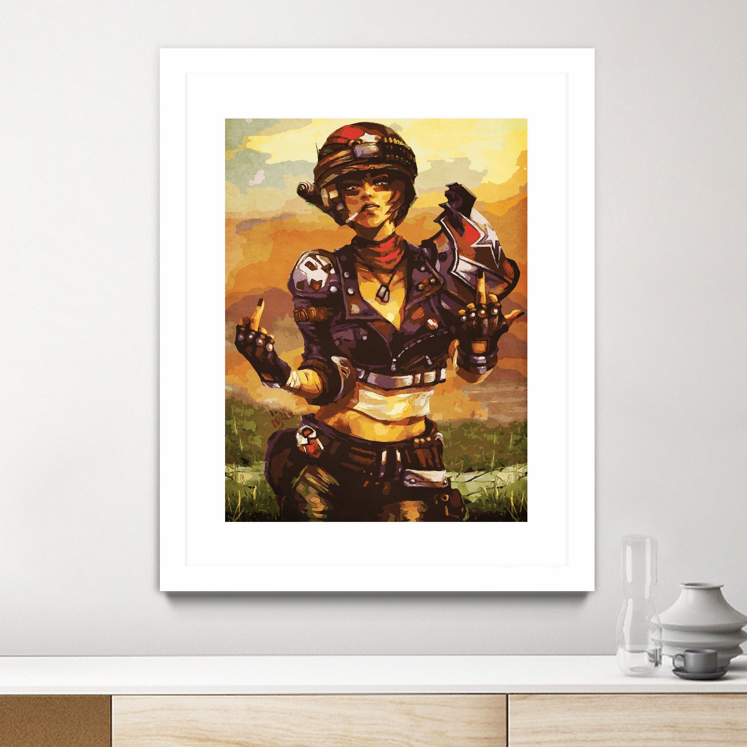 borderlands moze by Durro Art on GIANT ART - brown character design