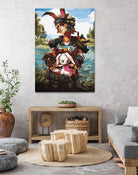 borderlands tiny tina by Durro Art on GIANT ART - green character design