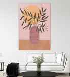 olive branch by Laura Graves on GIANT ART - pink digital painting