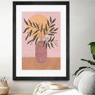 olive branch by Laura Graves on GIANT ART - pink digital painting