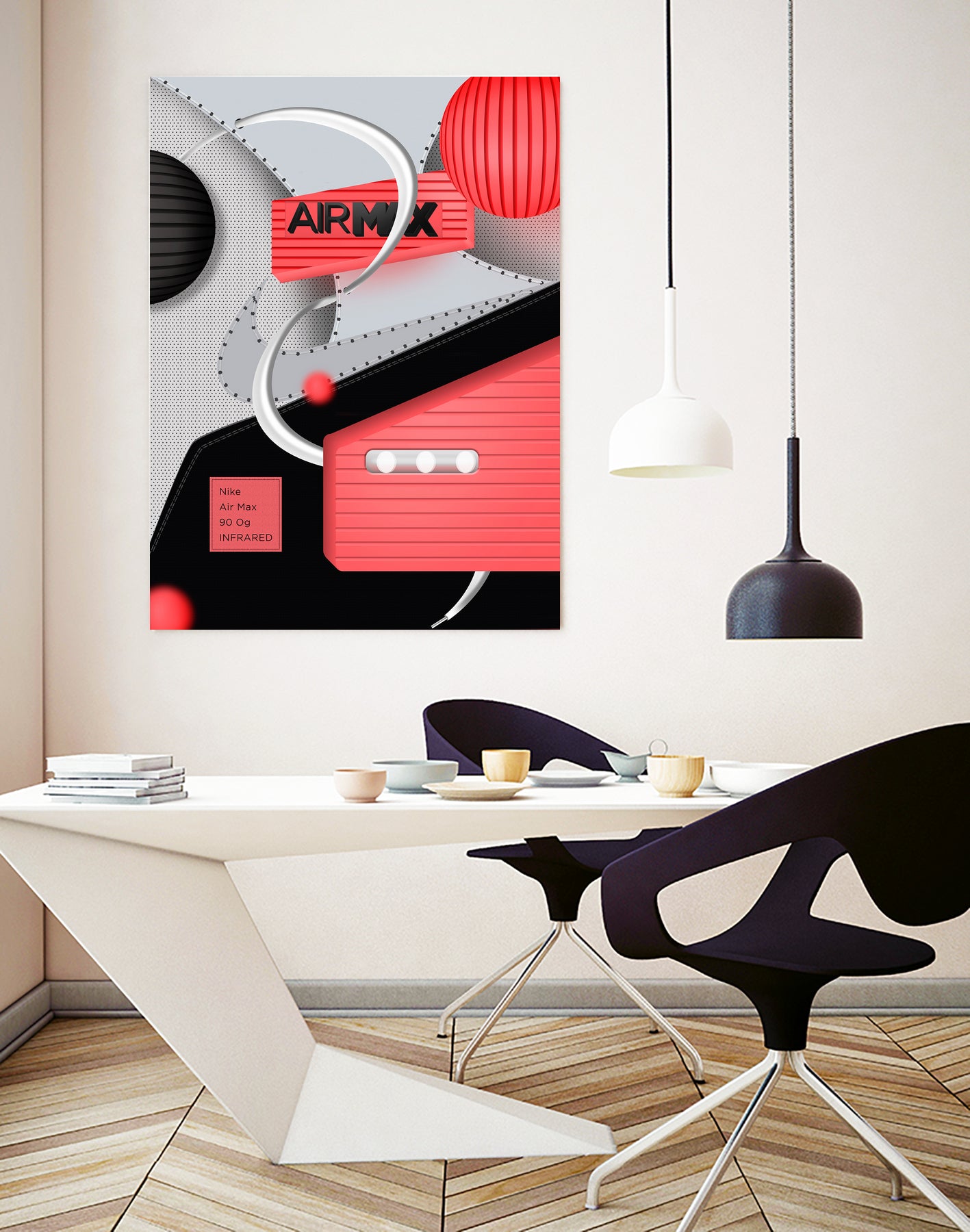 AM-90-OG by Juliano Vieira on GIANT ART - red vector illustration