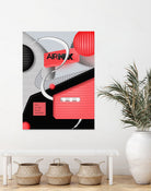 AM-90-OG by Juliano Vieira on GIANT ART - red vector illustration