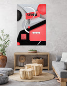 AM-90-OG by Juliano Vieira on GIANT ART - red vector illustration