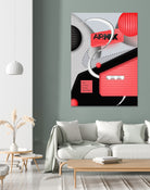 AM-90-OG by Juliano Vieira on GIANT ART - red vector illustration