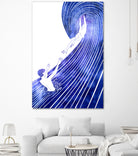 Sao by Stevyn Llewellyn on GIANT ART - blue digital painting