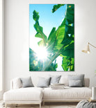 Banana Leaves Delight #1 #tropical #decor #art by Anita & Bella Jantz on GIANT ART - green photo illustration