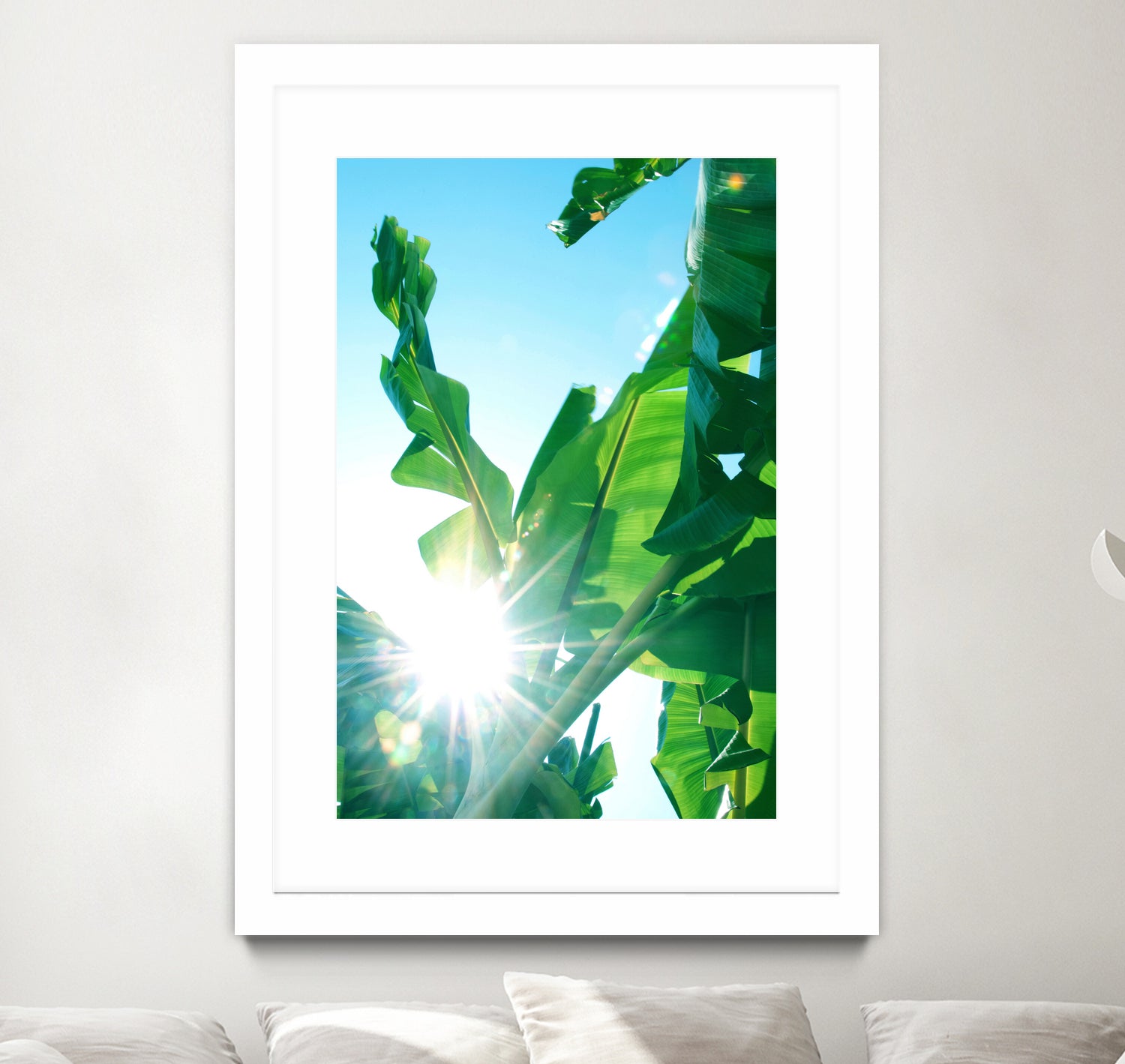 Banana Leaves Delight #1 #tropical #decor #art by Anita & Bella Jantz on GIANT ART - green photo illustration