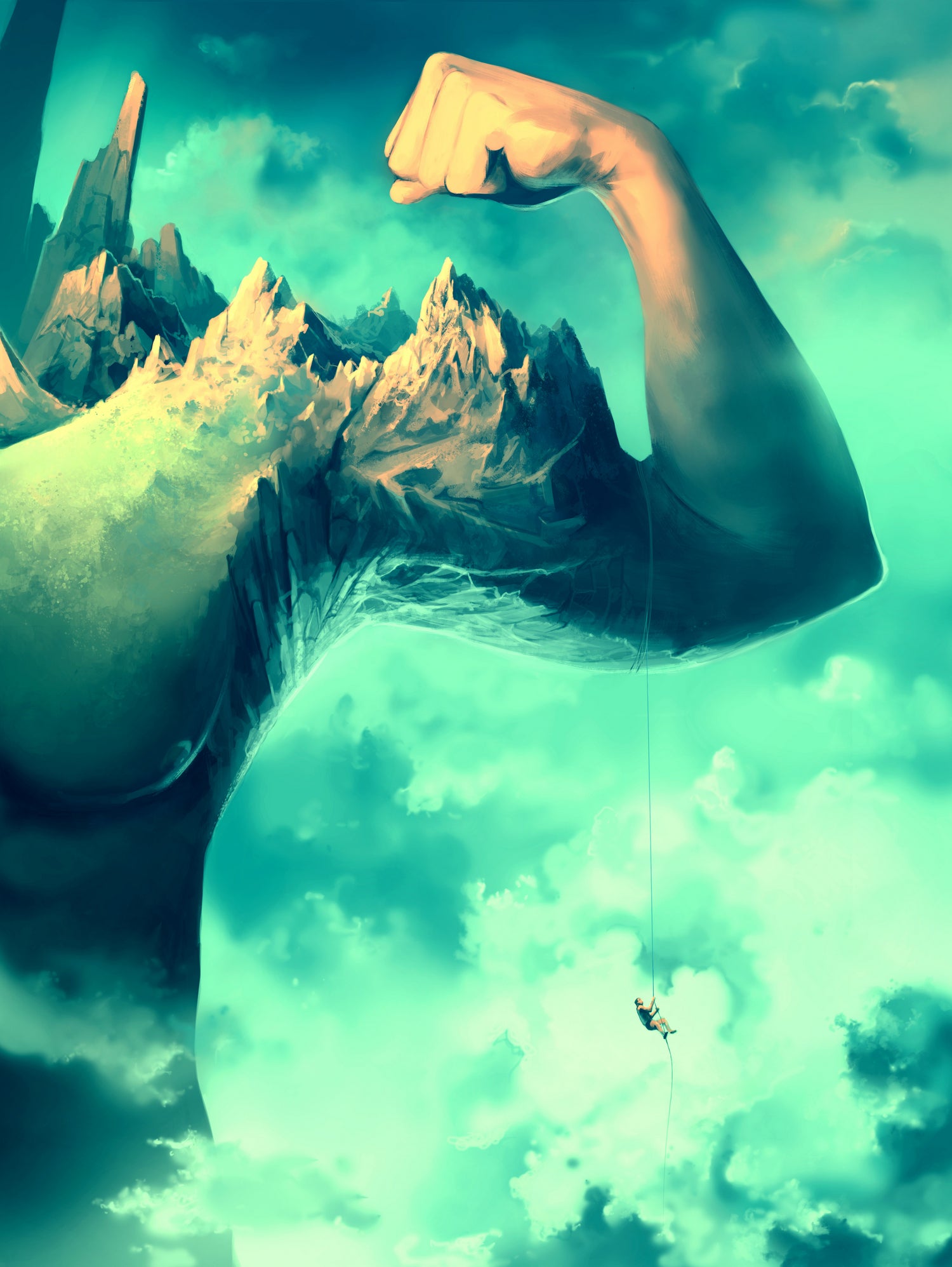 Raw Ambitions by Cyril Rolando on GIANT ART - digital painting