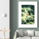 Shapes in Nature 6 by . Chaotic Atmospheres on GIANT ART - green digital painting