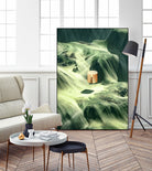 Shapes in Nature 6 by . Chaotic Atmospheres on GIANT ART - green digital painting