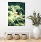 Shapes in Nature 6 by . Chaotic Atmospheres on GIANT ART - green digital painting