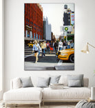 SoHo New York City by Matthew Holden Bates on GIANT ART - red mixed media