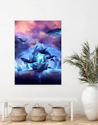 When the moon is closer by Cyril Rolando on GIANT ART - digital painting