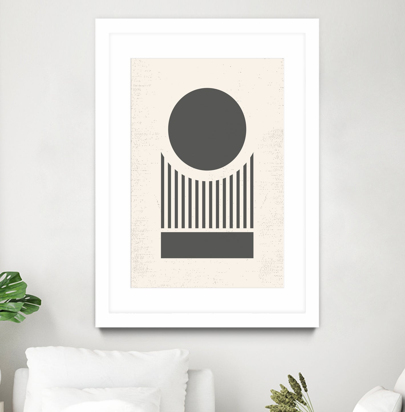 Mid Century Modern Geometry 02 by Studio North on GIANT ART - black digital drawing