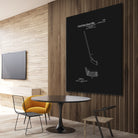 Hockey Stick Patent - Black by Finlay McNevin on GIANT ART - black typography