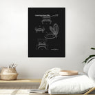 Toilet Seat and Cover Patent - Black by Finlay McNevin on GIANT ART - black typography