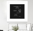 Toilet Seat and Cover Patent - Black by Finlay McNevin on GIANT ART - black typography