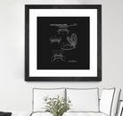 Toilet Seat and Cover Patent - Black by Finlay McNevin on GIANT ART - black typography