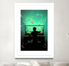 Le Pianoquarium by Cyril Rolando on GIANT ART - green digital painting