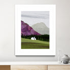 scottish landscape by Katherine Blower on GIANT ART - gray digital painting