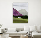 scottish landscape by Katherine Blower on GIANT ART - gray digital painting