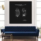 Jacques Cousteau Diving Unit Patent - Black by Finlay McNevin on GIANT ART - black typography