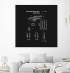 Trumpet Patent - Black by Finlay McNevin on GIANT ART - black typography