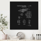 Trumpet Patent - Black by Finlay McNevin on GIANT ART - black typography