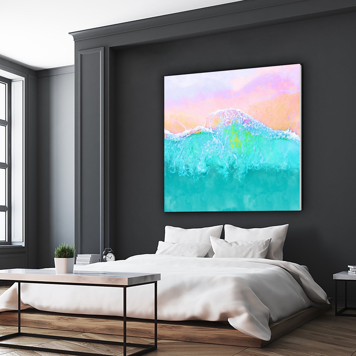 The Sea by Uma Gokhale on GIANT ART - blue digital painting