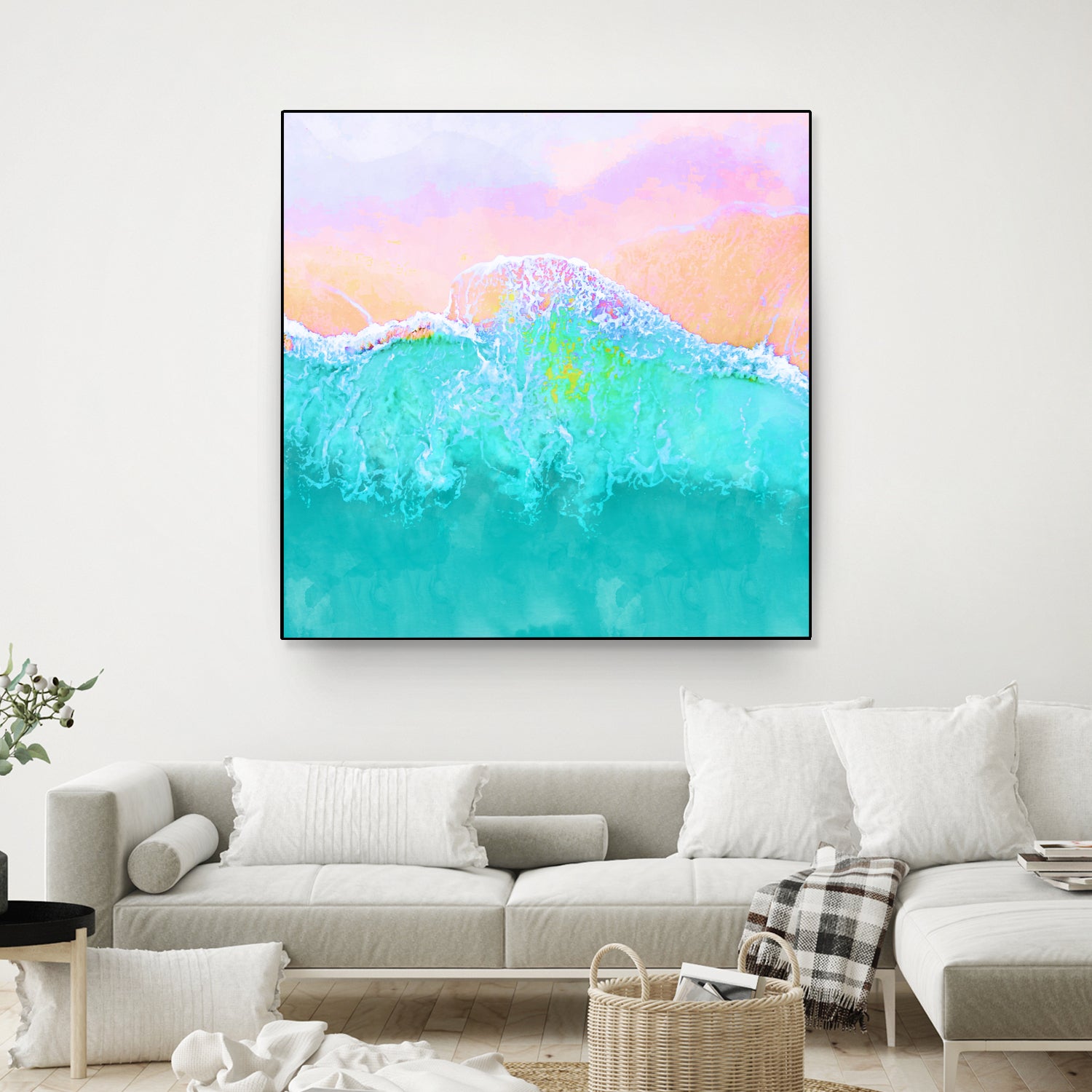 The Sea by Uma Gokhale on GIANT ART - blue digital painting