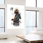 Samurai watercolor by Antonio Camarena on GIANT ART - white digital painting