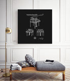 Piano Patent - Black by Finlay McNevin on GIANT ART - black typography